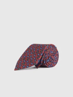 Alvaro Moreno Corbatas|Corbatas|CORBATA PRINTED Rojo