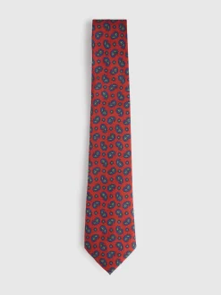 Alvaro Moreno Corbatas|Corbatas|CORBATA PRINTED Rojo