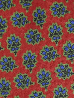 Alvaro Moreno Corbatas|Corbatas|CORBATA PRINTED Rojo
