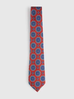 Alvaro Moreno Corbatas|Corbatas|CORBATA PRINTED Rojo