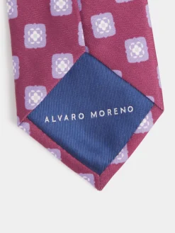 Alvaro Moreno Corbatas|Corbatas|CORBATA PRINTED Rosa