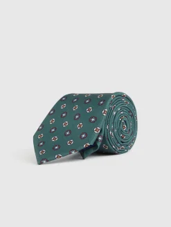 Alvaro Moreno Corbatas|Corbatas|CORBATA PRINTED Verde