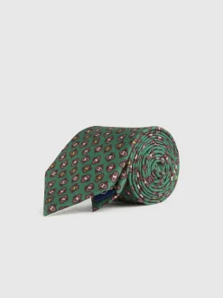 Alvaro Moreno Corbatas|Corbatas|CORBATA PRINTED Verde