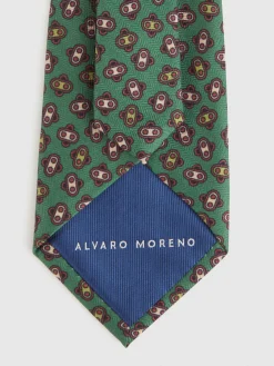 Alvaro Moreno Corbatas|Corbatas|CORBATA PRINTED Verde