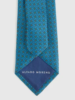 Alvaro Moreno Corbatas|Corbatas|CORBATA PRINTED Verde
