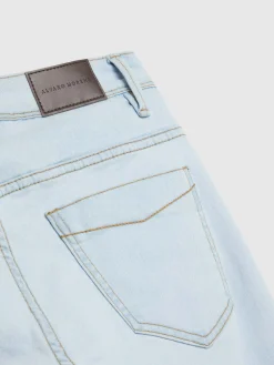 Alvaro Moreno Vaqueros|DENIM SKINNY Celeste