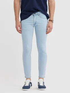 Alvaro Moreno Vaqueros|DENIM SLIM BASICO Celeste