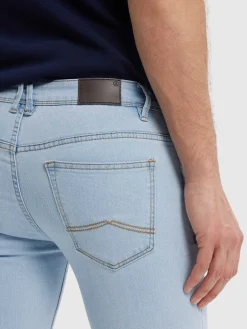 Alvaro Moreno Vaqueros|DENIM SLIM BASICO Celeste