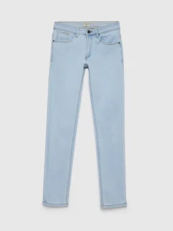 Alvaro Moreno Vaqueros|DENIM SLIM BASICO Celeste