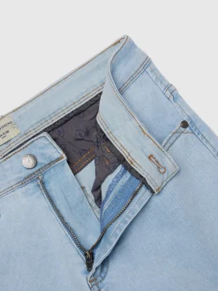 Alvaro Moreno Vaqueros|DENIM SLIM BASICO Celeste