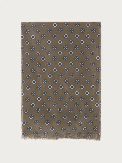 Alvaro Moreno Foulares|FOULARD PRINT MARRÓN Marrón
