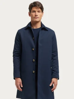 Alvaro Moreno Cazadoras Y Parkas|GABARDINA FELDMAN Azul Marino