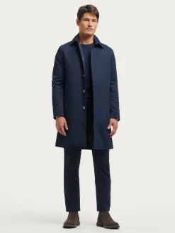 Alvaro Moreno Cazadoras Y Parkas|GABARDINA FELDMAN Azul Marino