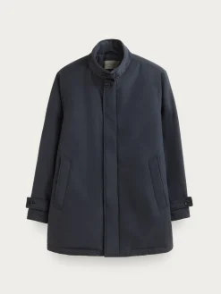 Alvaro Moreno Cazadoras Y Parkas|GABARDINA GELMAN Azul Marino
