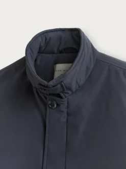 Alvaro Moreno Cazadoras Y Parkas|GABARDINA GELMAN Azul Marino