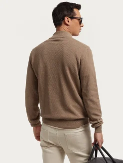 Alvaro Moreno Jerséis|JERSEY CREMALLERA Beige
