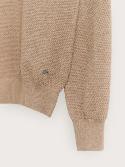 Alvaro Moreno Jerséis|JERSEY CREMALLERA Beige