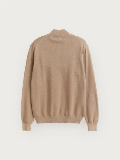 Alvaro Moreno Jerséis|JERSEY CREMALLERA Beige