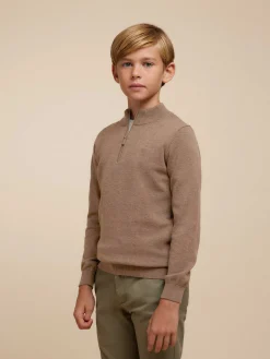 Alvaro Moreno Jerséis|JERSEY LORENZO KIDS MARRÓN Marrón