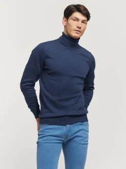 Alvaro Moreno Jerséis|JERSEY ROLL COLLAR Azul