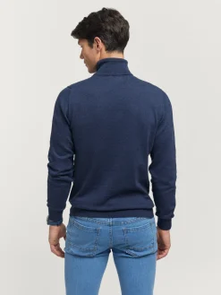 Alvaro Moreno Jerséis|JERSEY ROLL COLLAR Azul