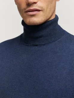 Alvaro Moreno Jerséis|JERSEY ROLL COLLAR Azul