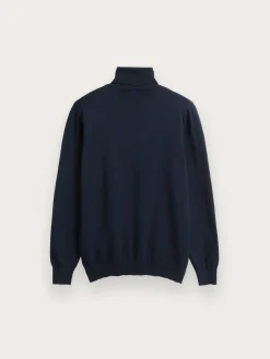 Alvaro Moreno Jerséis|JERSEY ROLL COLLAR Azul Marino