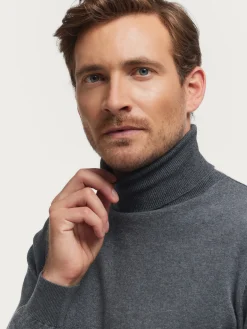 Alvaro Moreno Jerséis|JERSEY ROLL COLLAR Gris