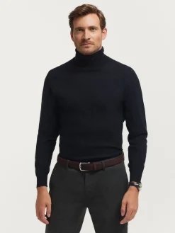 Alvaro Moreno Jerséis|JERSEY ROLL COLLAR Negro