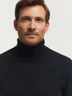 Alvaro Moreno Jerséis|JERSEY ROLL COLLAR Negro