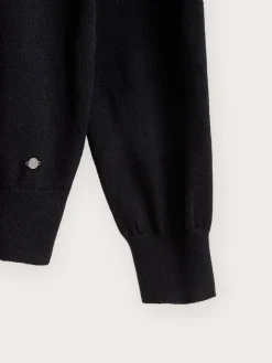 Alvaro Moreno Jerséis|JERSEY ROLL COLLAR Negro