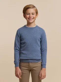 Alvaro Moreno Jerséis|JERSEY ROUND NECK KIDS Azul