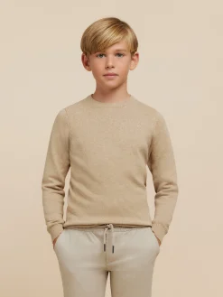 Alvaro Moreno Jerséis|JERSEY ROUND NECK KIDS Camel