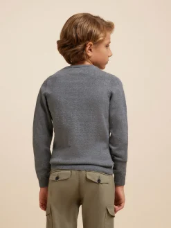 Alvaro Moreno Jerséis|JERSEY ROUND NECK KIDS Gris