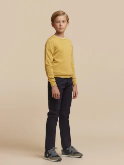 Alvaro Moreno Jerséis|JERSEY ROUND NECK KIDS Mostaza