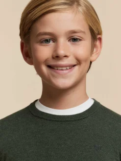Alvaro Moreno Jerséis|JERSEY ROUND NECK KIDS Verde