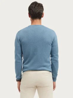 Alvaro Moreno Jerséis|JERSEY V-NECK TRENDY Celeste