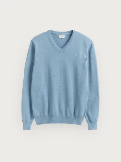 Alvaro Moreno Jerséis|JERSEY V-NECK TRENDY Celeste