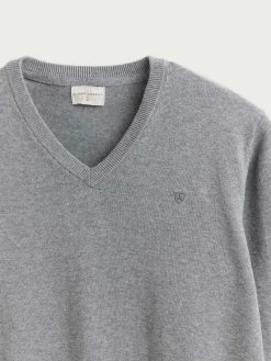 Alvaro Moreno Jerséis|JERSEY V-NECK TRENDY Gris