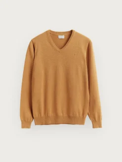 Alvaro Moreno Jerséis|JERSEY V-NECK TRENDY Mostaza