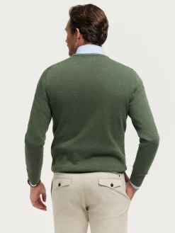 Alvaro Moreno Jerséis|JERSEY V-NECK TRENDY Verde