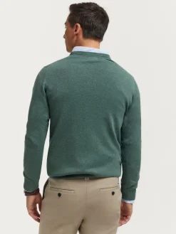 Alvaro Moreno Jerséis|JERSEY V-NECK TRENDY Verde
