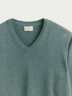 Alvaro Moreno Jerséis|JERSEY V-NECK TRENDY Verde