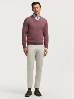 Alvaro Moreno Jerséis|JERSEY V-NECK TRENDY Violeta
