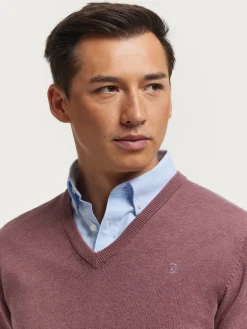 Alvaro Moreno Jerséis|JERSEY V-NECK TRENDY Violeta