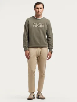 Alvaro Moreno Casual|JOGGER CHINO PUNTO Camel