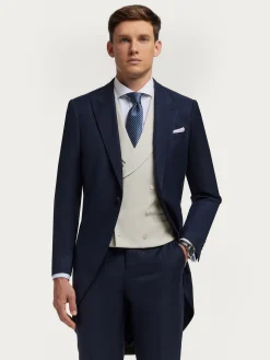 Alvaro Moreno Chaqués|Chaqués|LEVITA CHAQUE WEDDING Azul Marino