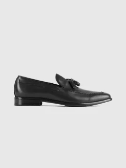 Alvaro Moreno Vestir|MOCASIN BORLAS Negro