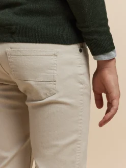 Alvaro Moreno Pantalones|PANTALON 5 POCKETS KIDS Crudo