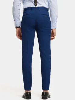 Alvaro Moreno Trajes|Trajes|PANTALON BIRDEYE Azul
